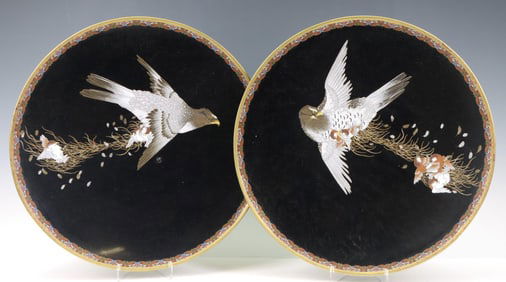 Japanese Cloisonne Chargers