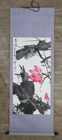 Manner of Qi Baishi Scroll