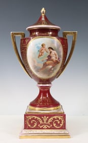 Royal Vienna Style Porcelain Urn