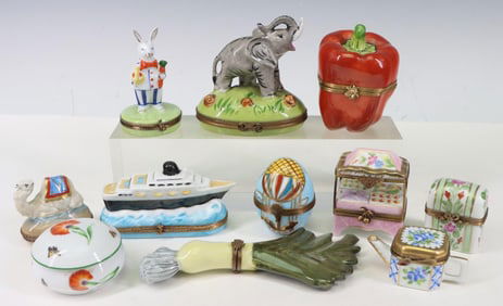 Limoges Porcelain Pill Boxes
