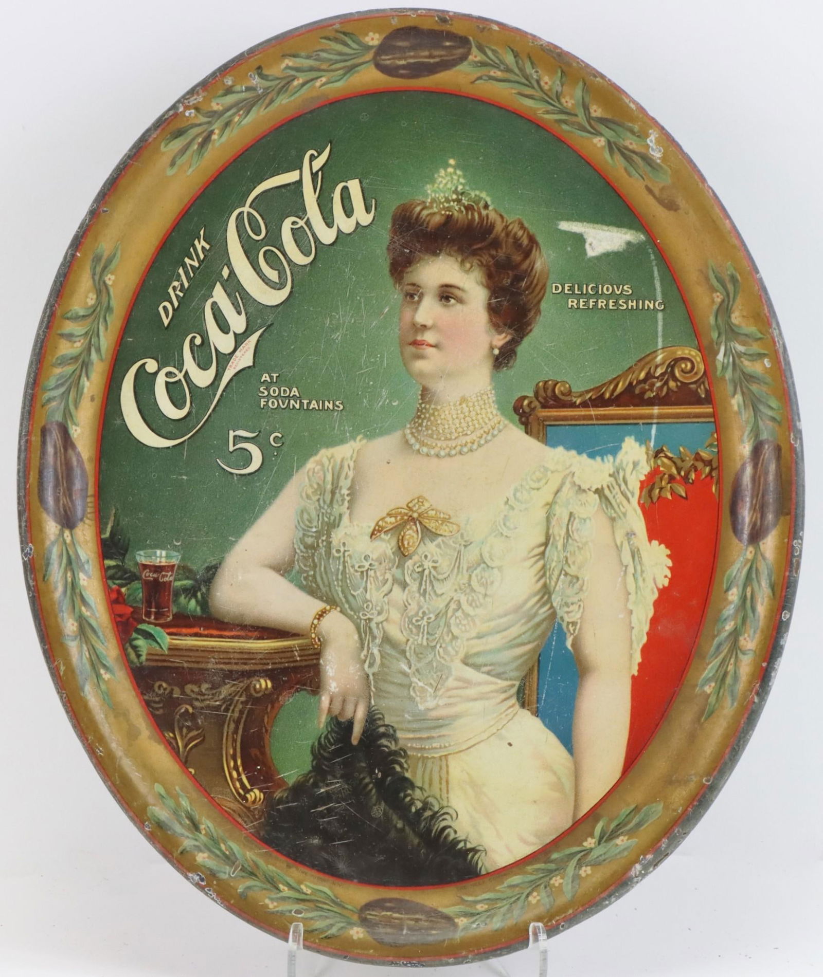 Coca-Cola Advertising Tray (1 of 4)
