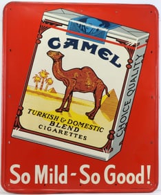 Camel Cigarettes Advertising Sign