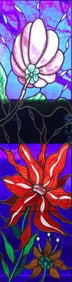 Morgan Bockius Studios Crafted Stained Glass Panel