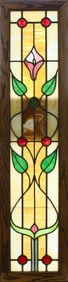 Morgan Bockius Studios Crafted Slag Glass Panel