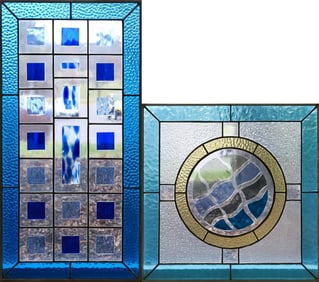 Morgan Bockius Studios Crafted Stained Glass Panels