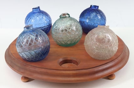 Late 19th Century Glass Target Balls
