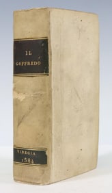 Goffredo, or Jerusalem Delivered, Heroic Poem--1584 Imprint