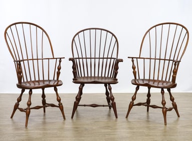 D.R. Dimes Windsor Style Armchairs
