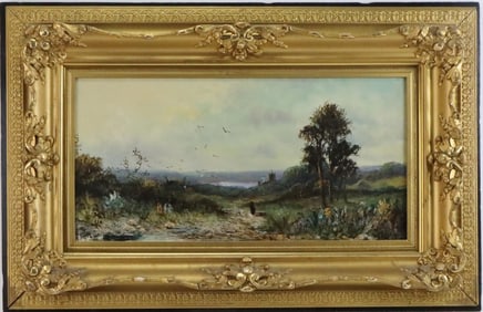 Oil on Canvas, Signed