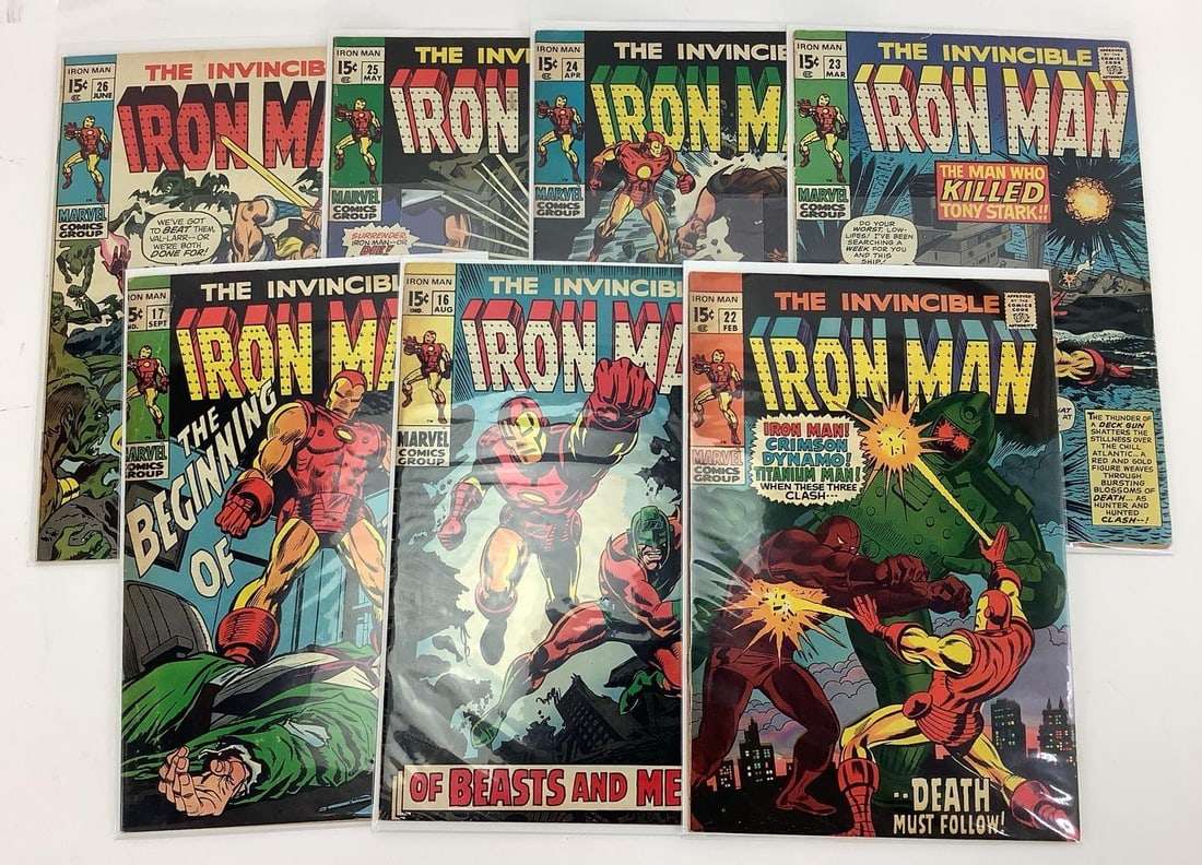 Iron Man Comics (1 of 5)
