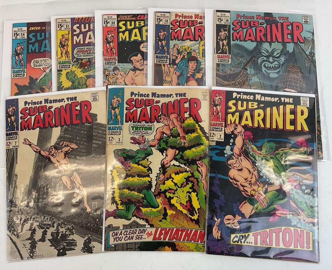 Prince Namor, the Sub-Mariner Comics (1 of 5)