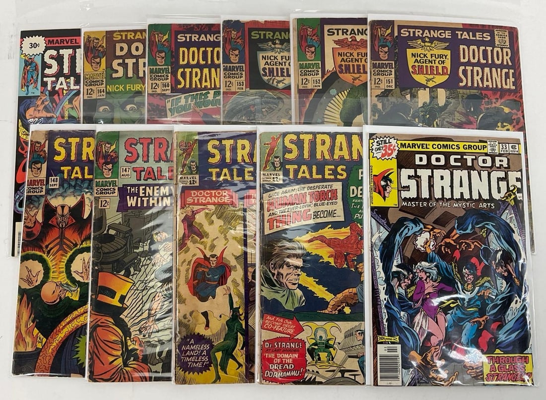Strange Tales and Doctor Strange Comics (1 of 4)