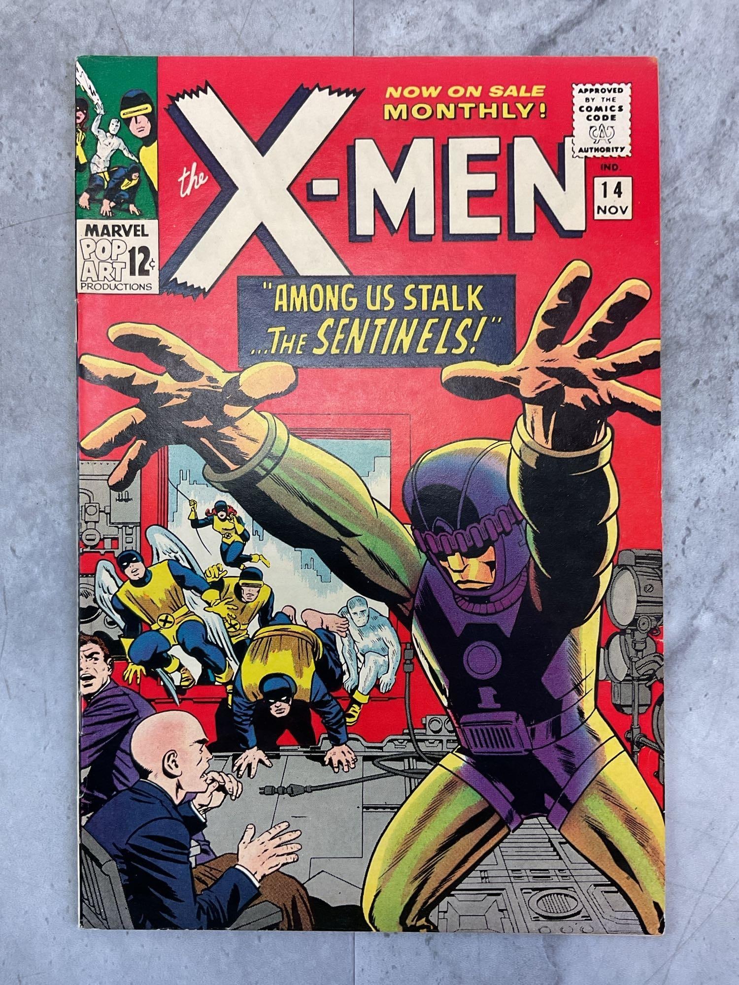 X-Men #14, 1st App. Sentinels (1 of 3)