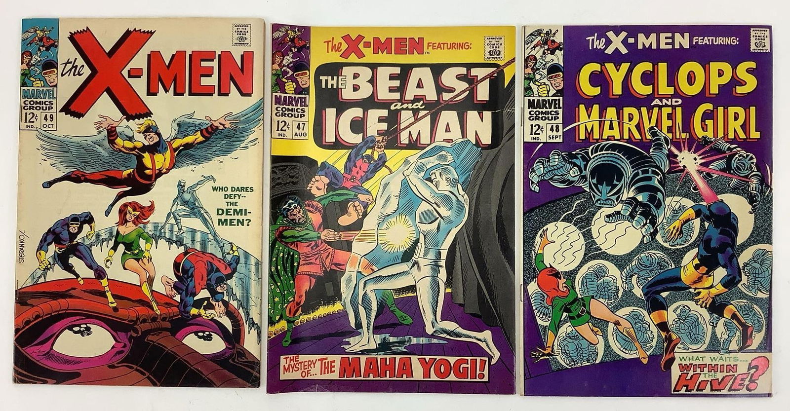 X-men Comics, Silver Age (1 of 10)