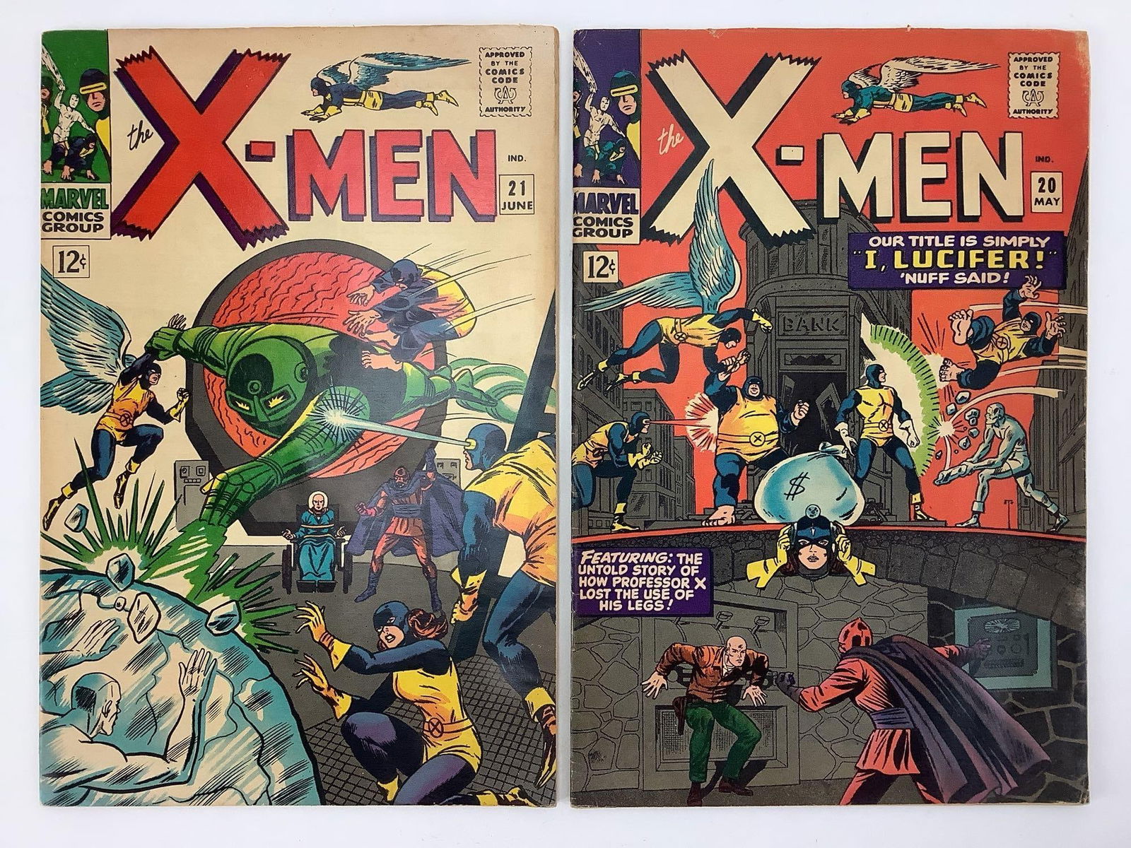 X-men Comics, Silver Age (1 of 7)