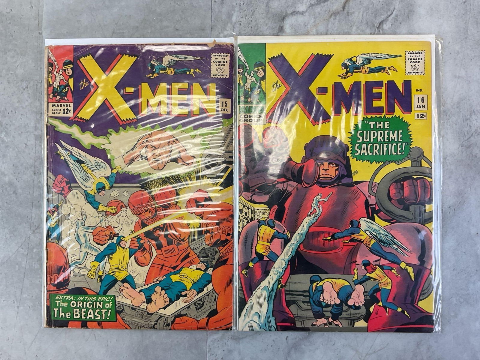 X-men Comics, Silver Age (1 of 7)