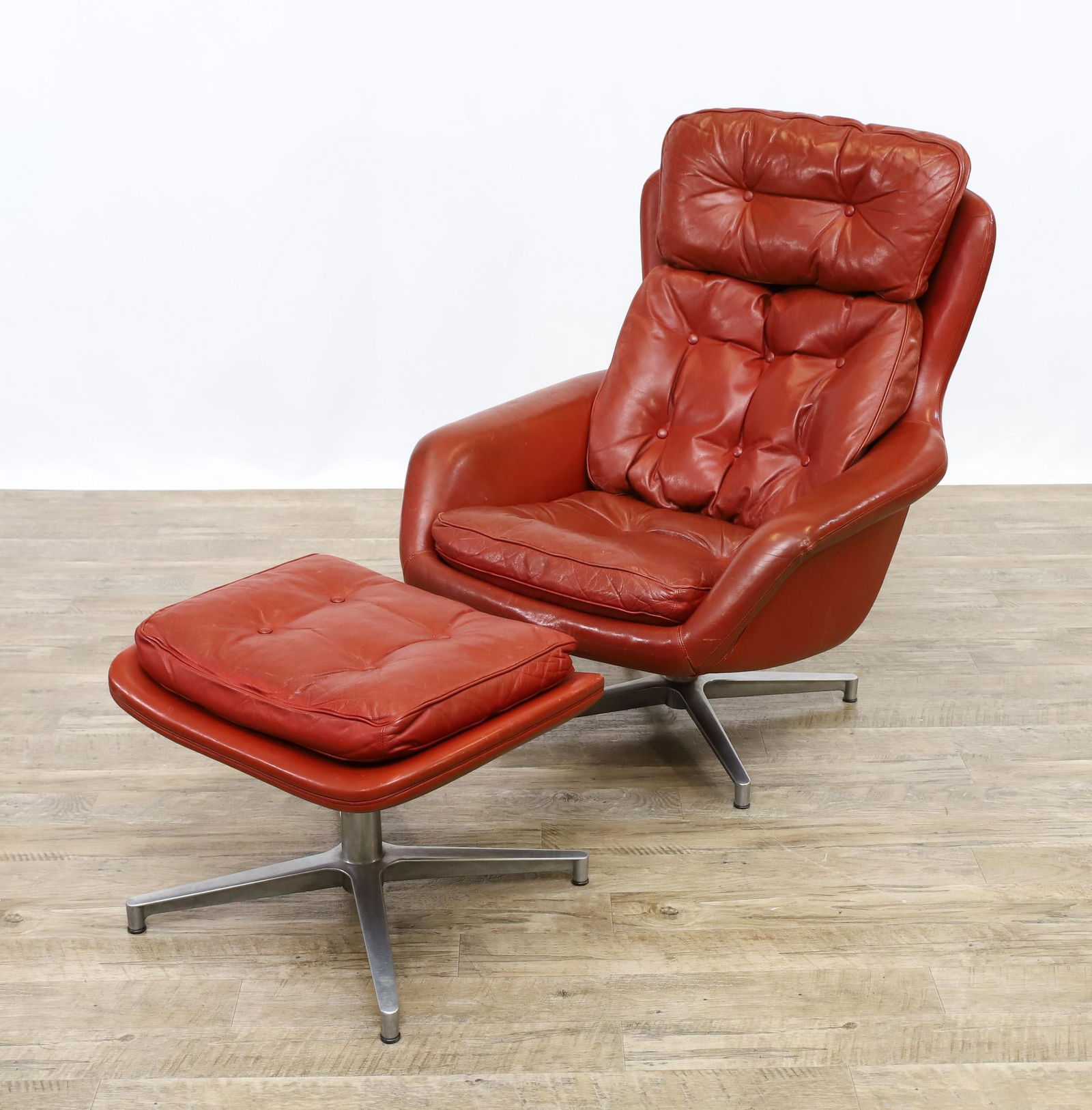 Alf Svensson for Dux Form 7 Lounge Chair and Ottoman (1 of 19)