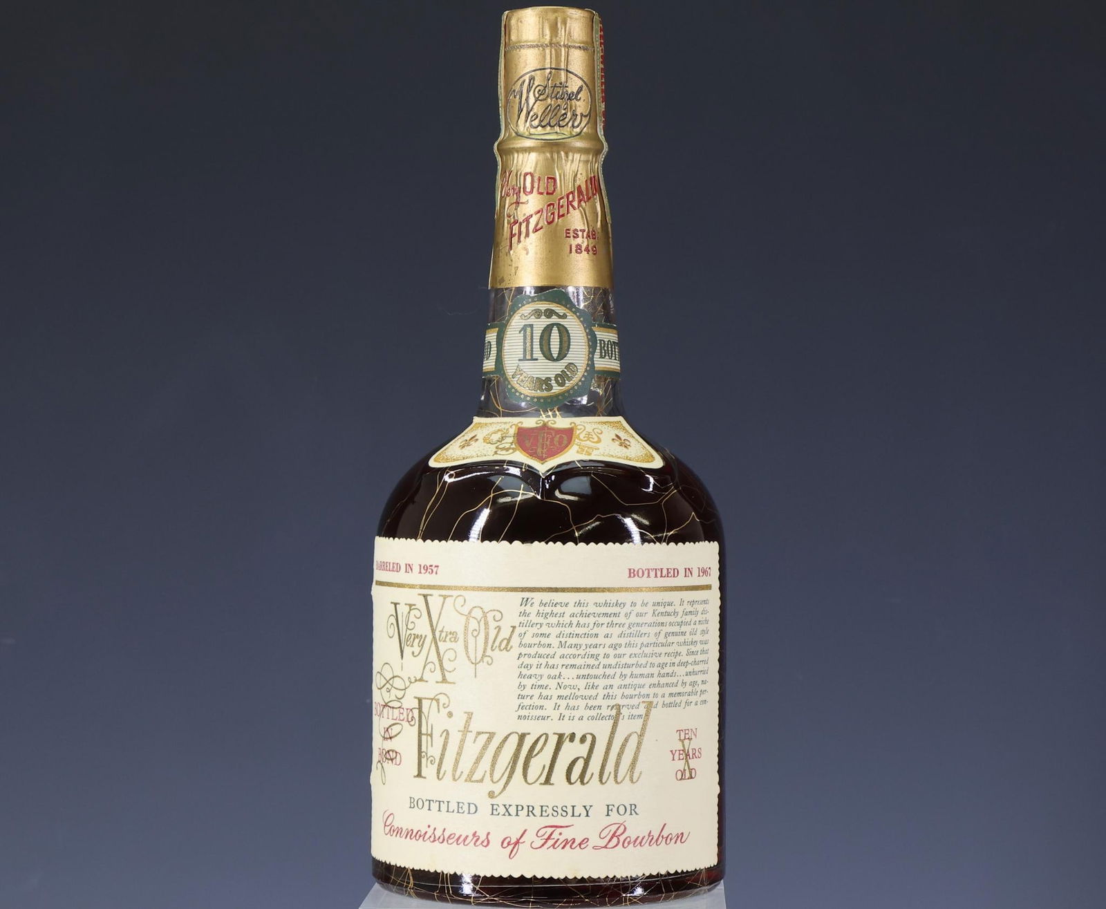 Very Xtra Old Fitzgerald 10yr Bourbon 1957 - 1967 (1 of 7)