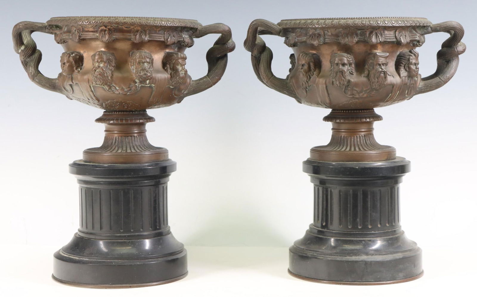 Ferdinand Barbedienne Bronze Models of The Warwick Vase (1 of 12)
