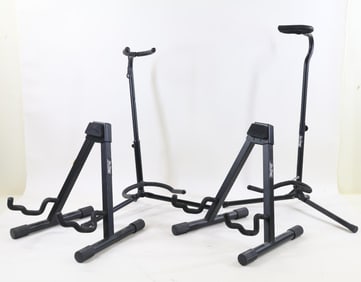 Lot of 4 Guitar Stands