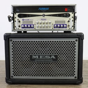 Mesa Boogie M-Pulse 600 Bass Amp and 2x10 Cab