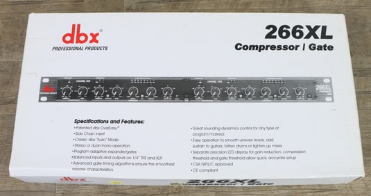 DBX 266XL Compressor