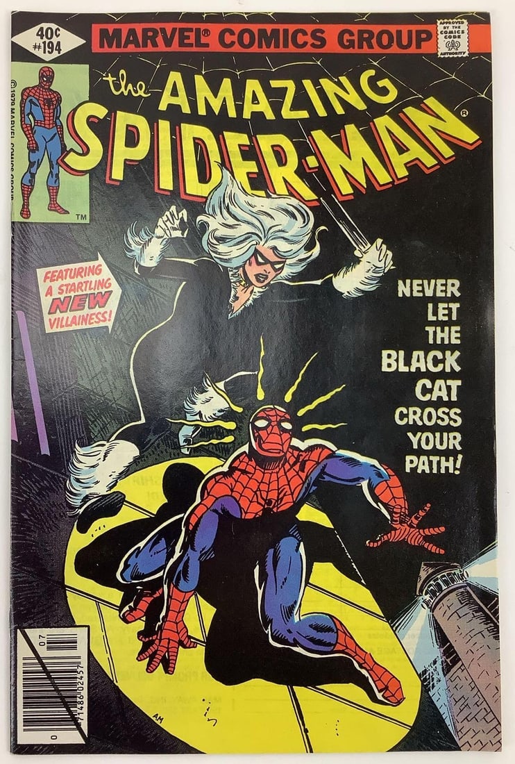 Amazing Spider-Man #194, 1st App. Black Cat (1 of 3)