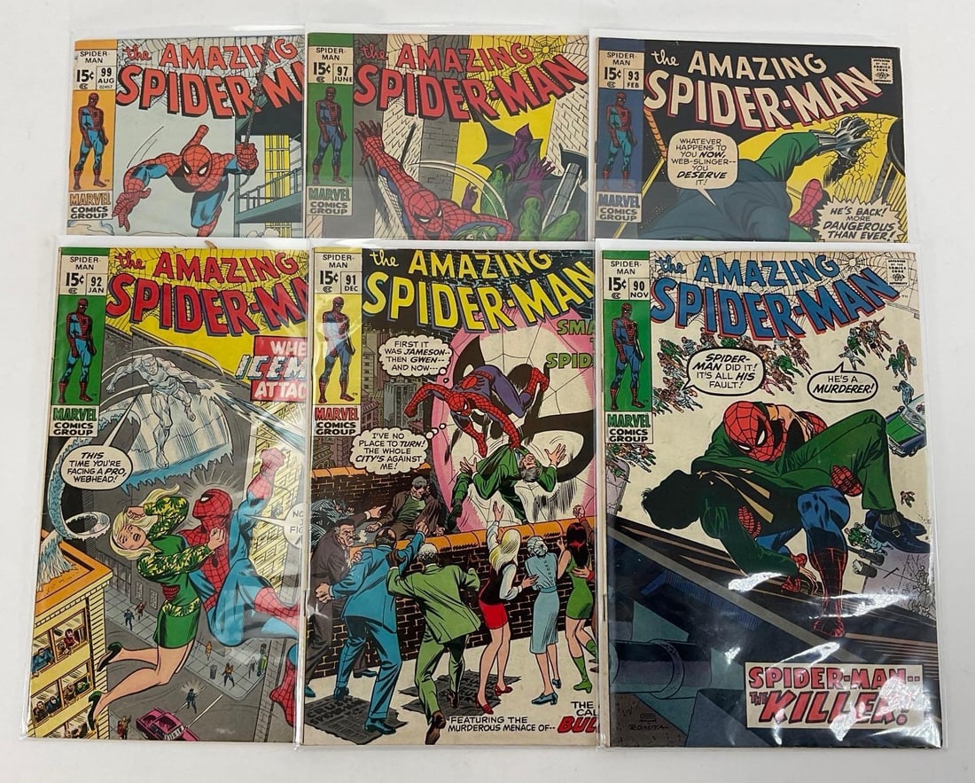 Amazing Spiderman Comics (1 of 4)