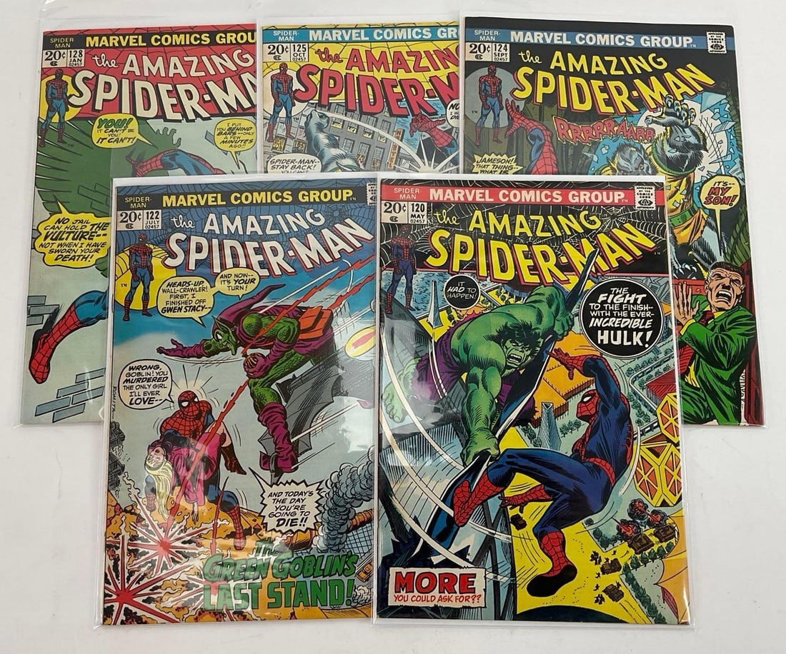 Amazing Spider-man Comics Vf Scan Amazing Spiderman Comics Auction