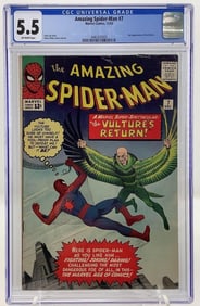 Amazing Spider-Man #7 CGC 5.5, 2nd App. Vulture