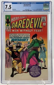 Daredevil #5 CGC 7.5, 1st App. Matador