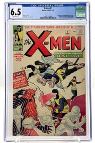 X-Men #1 CGC 6.5, 1st App. X-Men