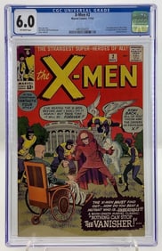 X-Men #2 CGC 6.0, 2nd App. X-Men