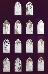 Franklin Mint Sterling Silver Books of the Bible Ingots