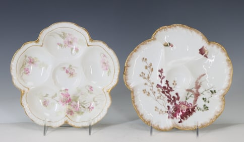 Haviland Limoges Oyster Plates