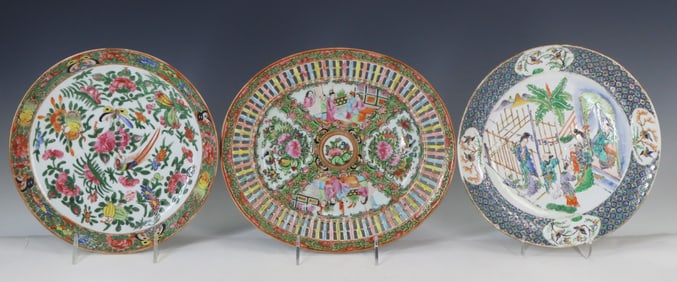 19th C. Chinese Export Plates