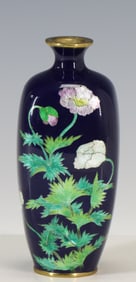 Japanese Ginbari Cloisonne Vase
