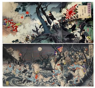 Sino-Japanese War Woodblock Prints
