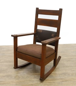 Stickley Bros. Arts and Crafts "Quaint" Rocker