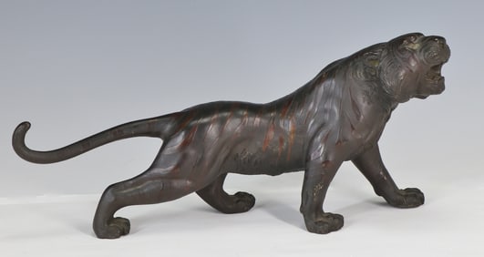 Genryusai Seiya Japanese Bronze Tiger