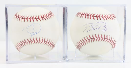 SF Giants Lincecum & Posey Signed Baseballs