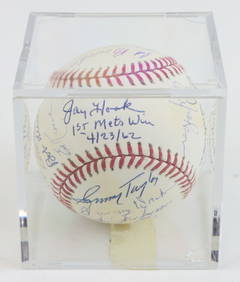 1962 New York Mets Autographed Baseball (1 of 8)