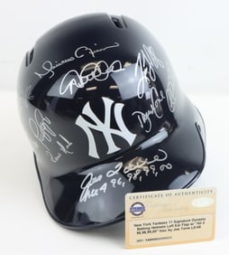 NY Yankee 11 Signature Dynasty Batting Helmet