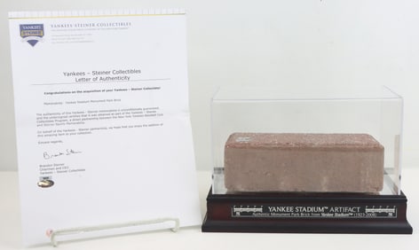 Yankee Stadium Monument Park Brick
