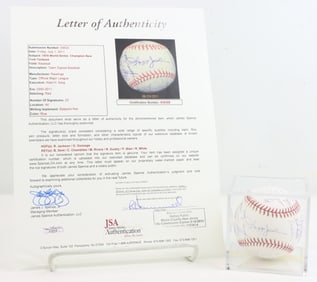1978 Yankees Team-Signed Baseball with JSA COA