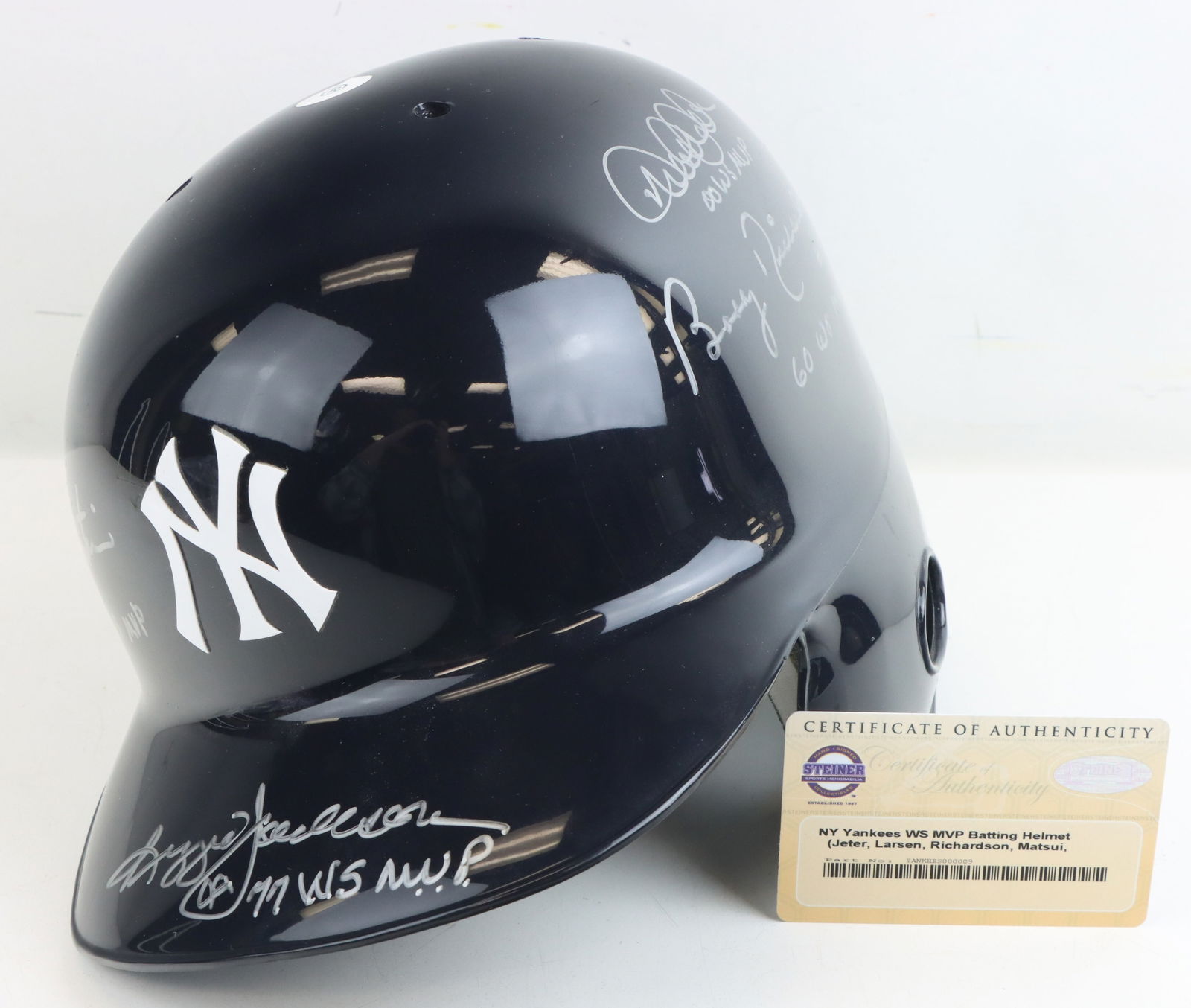 Autographed Yankees World Series MVP's Helmet (1 of 12)
