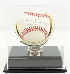 Mickey Mantle PSA/DNA Certified Autographed Ball