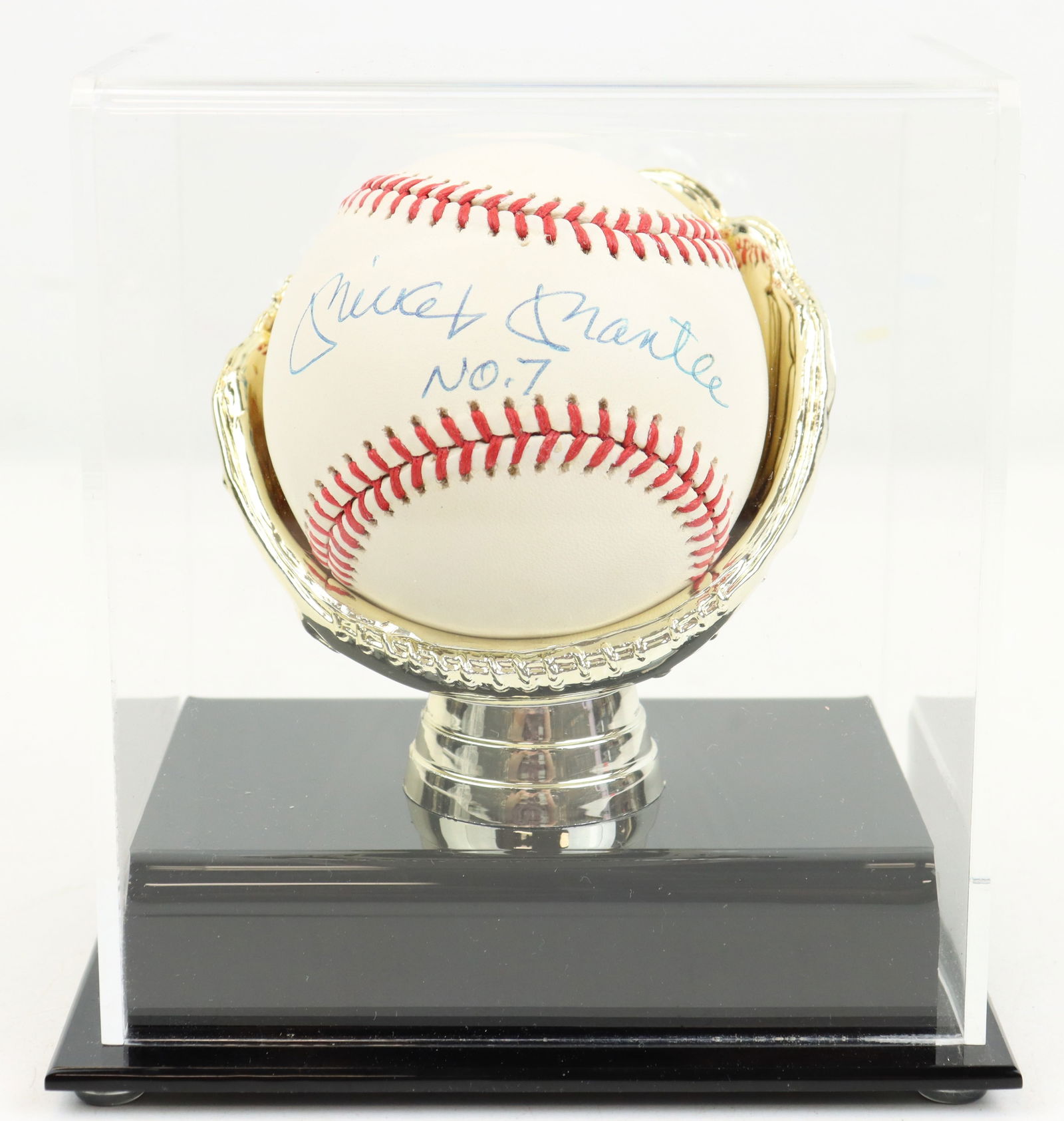 Mickey Mantle PSA/DNA Certified Autographed Ball (1 of 8)