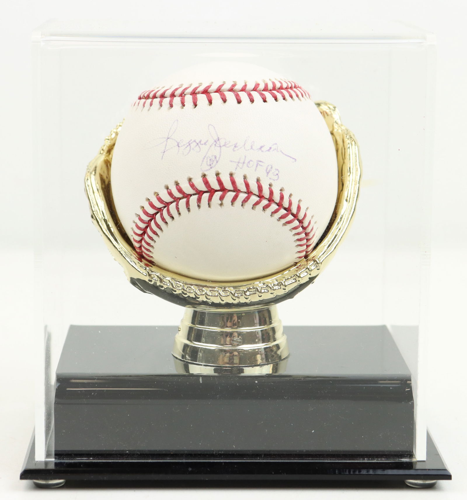 Reggie Jackson Autographed Baseball (1 of 7)