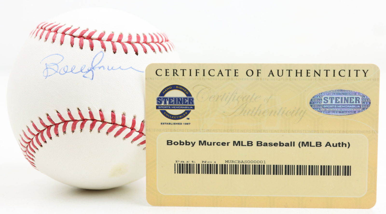 Bobby Murcer Autographed Baseball (1 of 7)